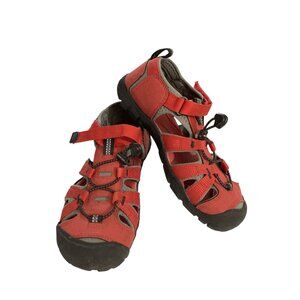Keen Newport H2 Kids size 3 Red Straps Outdoor Sports  Sandals Shoes